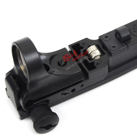 C-More Style Red Dot Sight Reflex with AR Rear Iron Sight